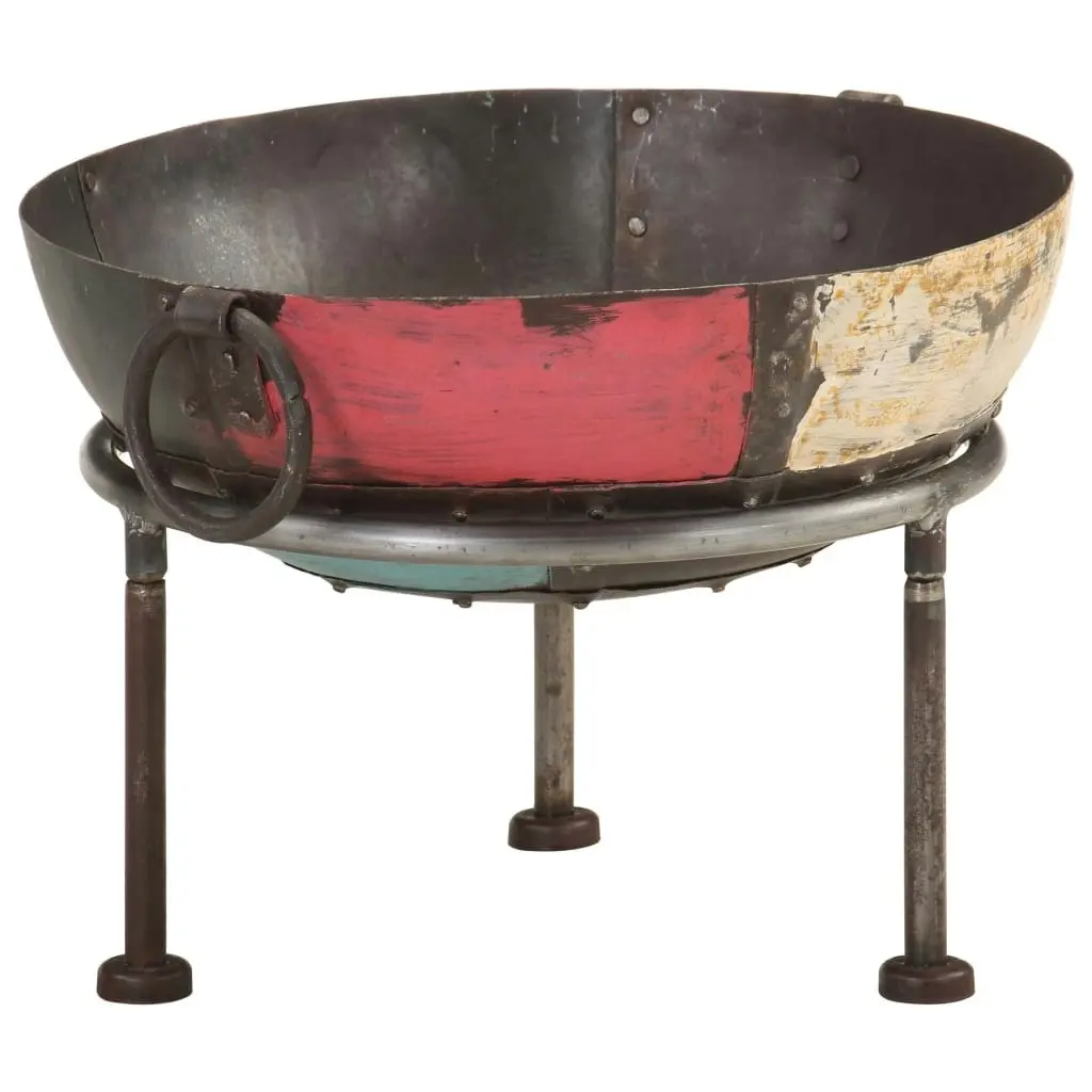 Colourful Rustic Fire Pit Ã˜ 40 cm Iron 321945