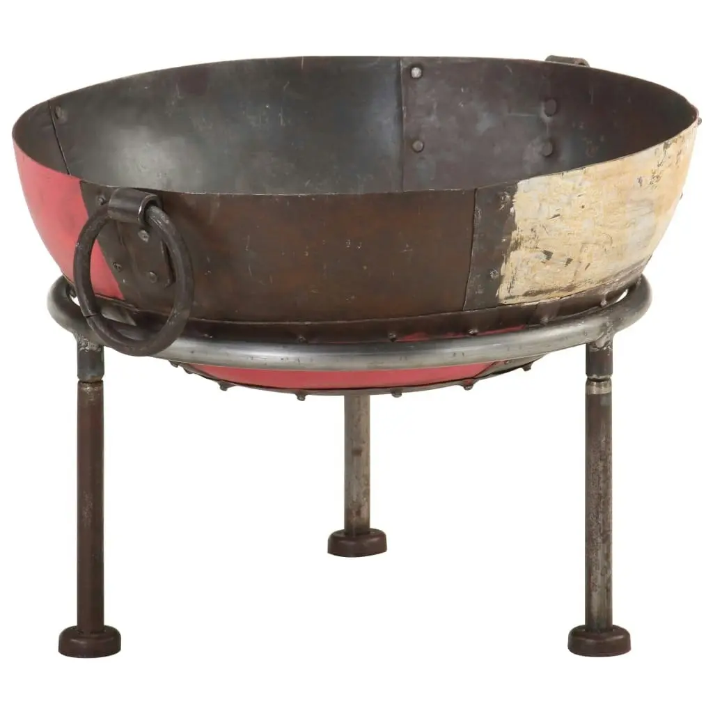 Colourful Rustic Fire Pit Ã˜ 40 cm Iron 321945