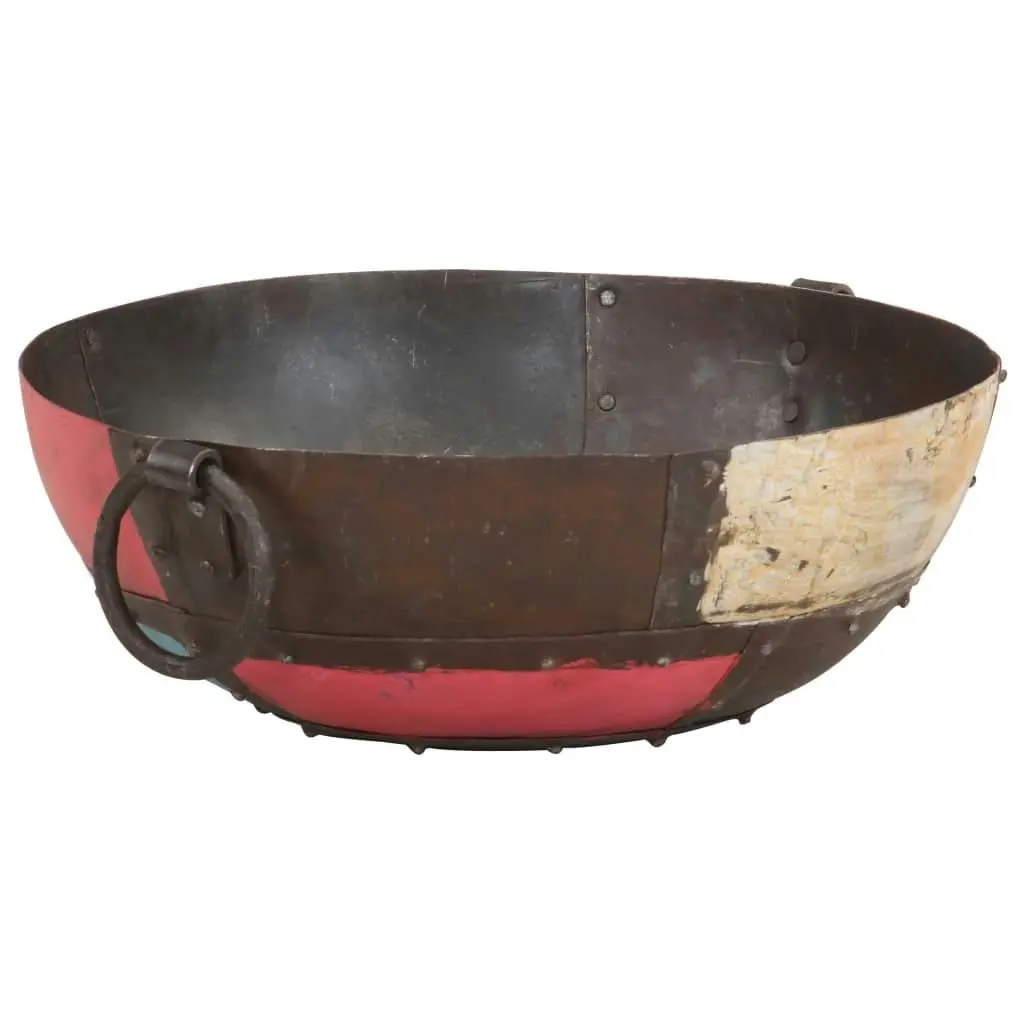 Colourful Rustic Fire Pit Ã˜ 40 cm Iron 321945