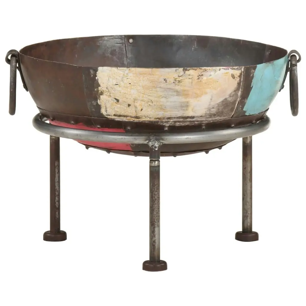 Colourful Rustic Fire Pit Ã˜ 40 cm Iron 321945