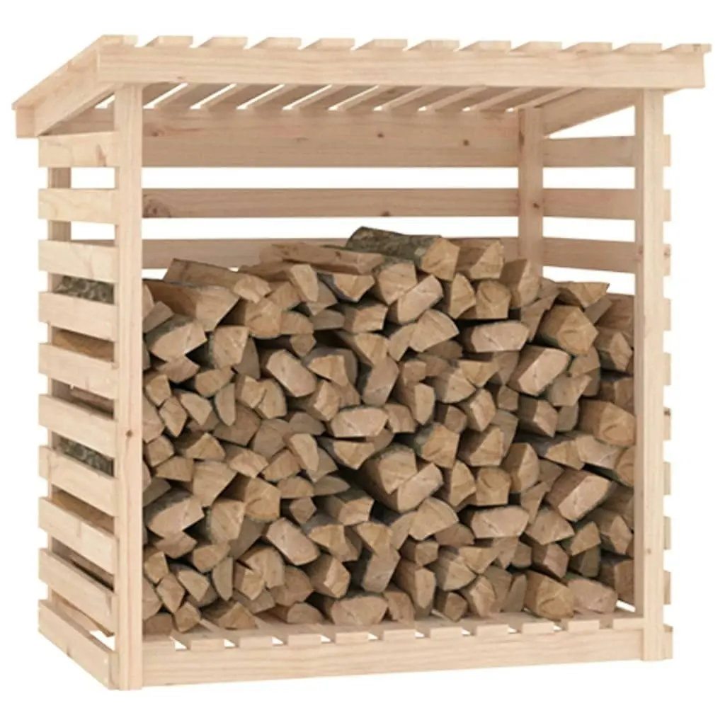 Firewood Rack 108x73x108 cm Solid Wood Pine 822222