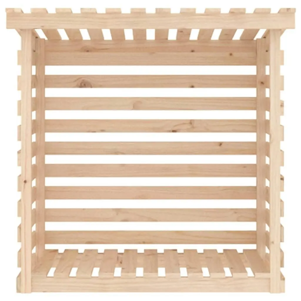 Firewood Rack 108x73x108 cm Solid Wood Pine 822222