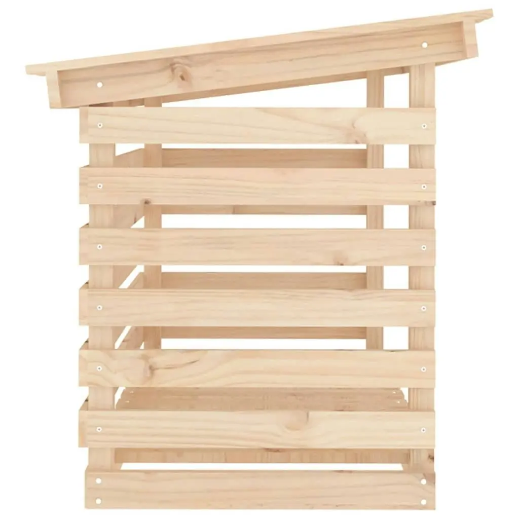 Firewood Rack 108x73x79 cm Solid Wood Pine 822227