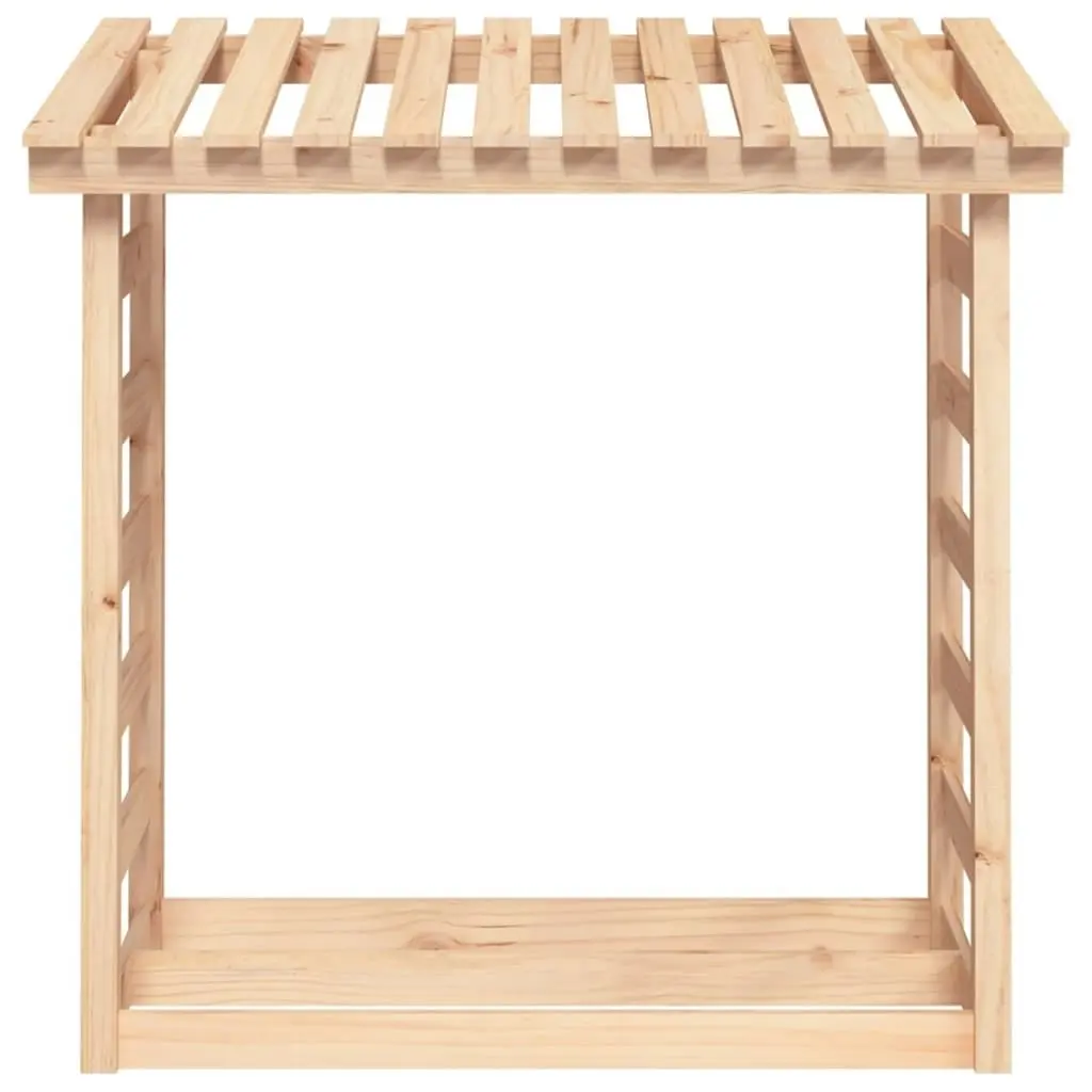 Firewood Rack 108x64.5x110 cm Solid Wood Pine 822437