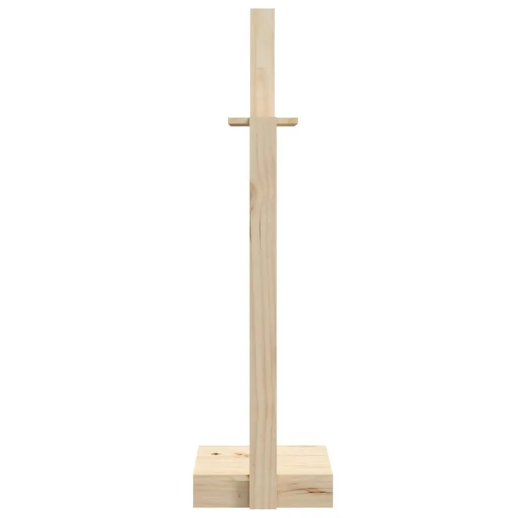 Log Holder 33.5x30x110 cm Solid Wood Pine 822616