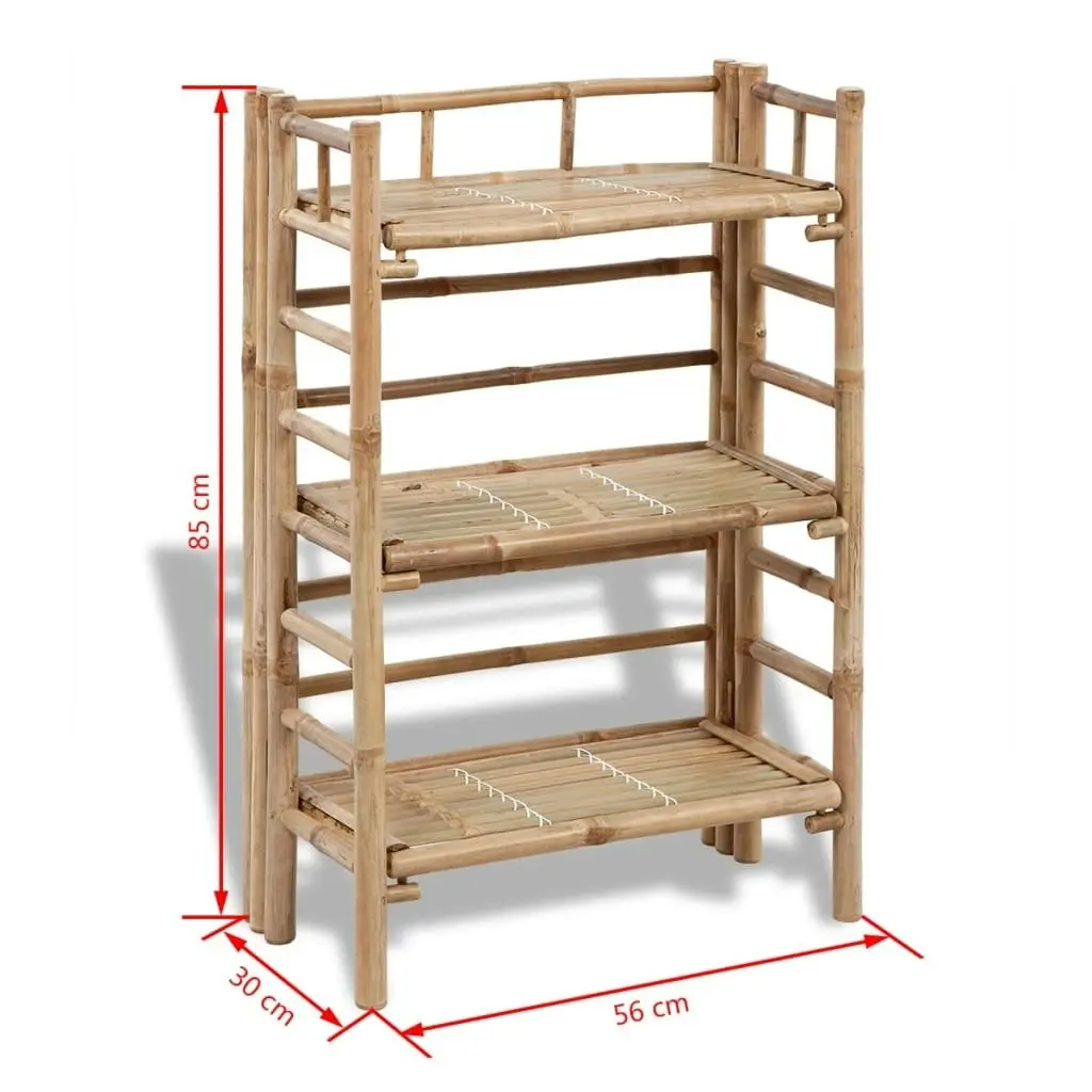 3-tier Bamboo Plant Rack 41494