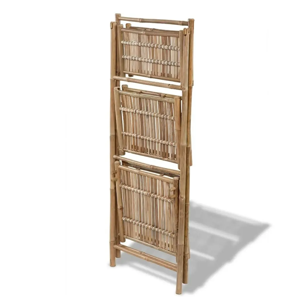 3-Tier Folding Bamboo Plant Rack 41493