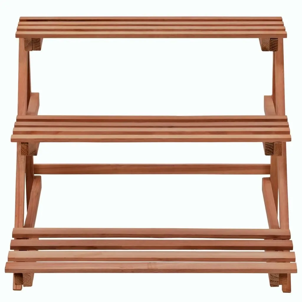 3-Tier Plant Stand Cedar Wood 48x45x40 cm 246436