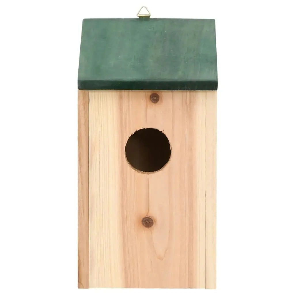 Bird Houses 8 pcs Wood 12x12x22 cm 276006