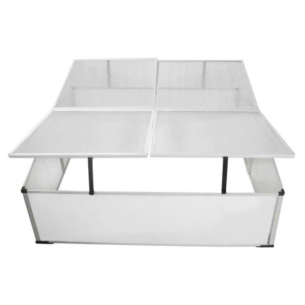 Cold Frame 4 Lids 108x41x110 cm 40214