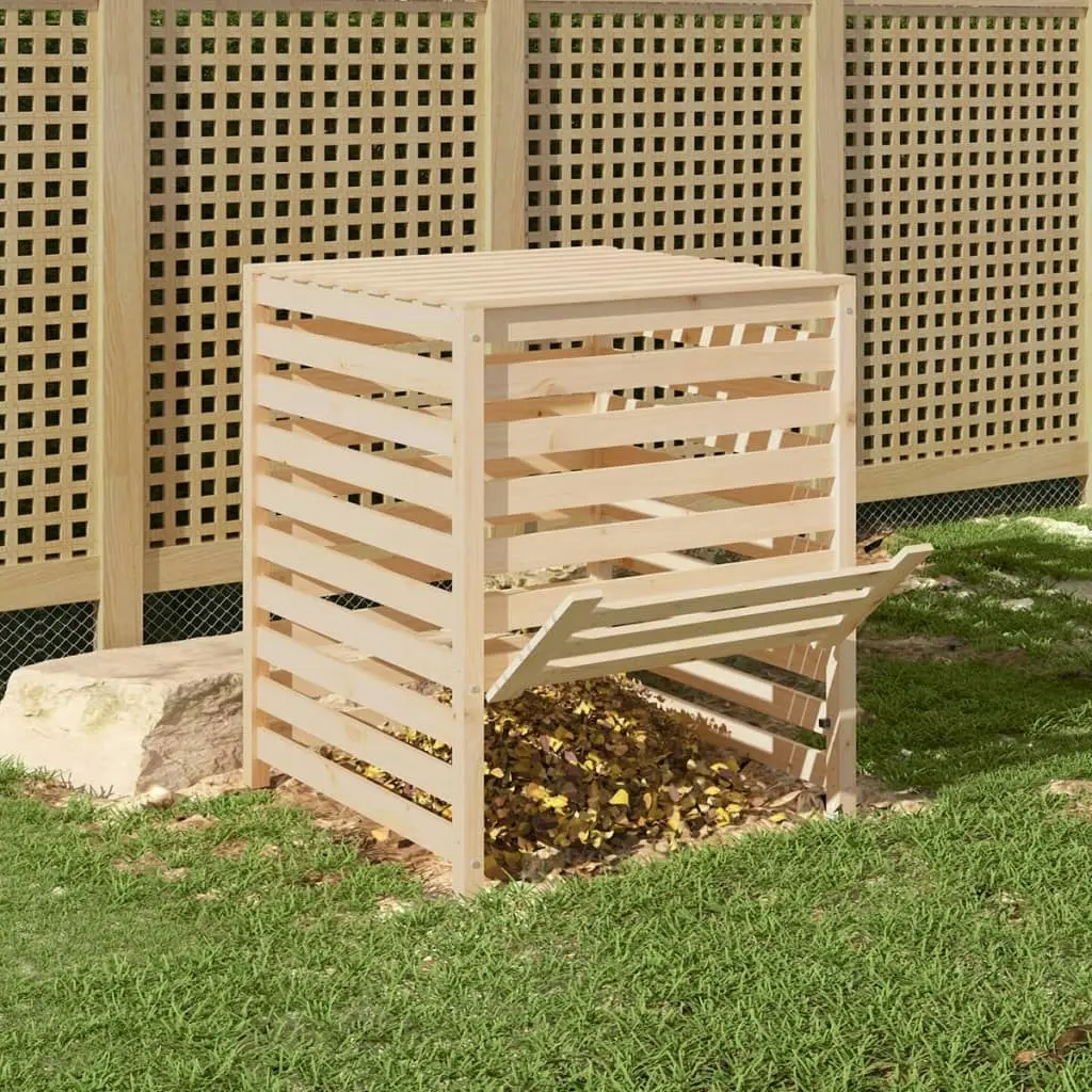 Composter 82.5x82.5x99.5 cm Solid Wood Pine 823815