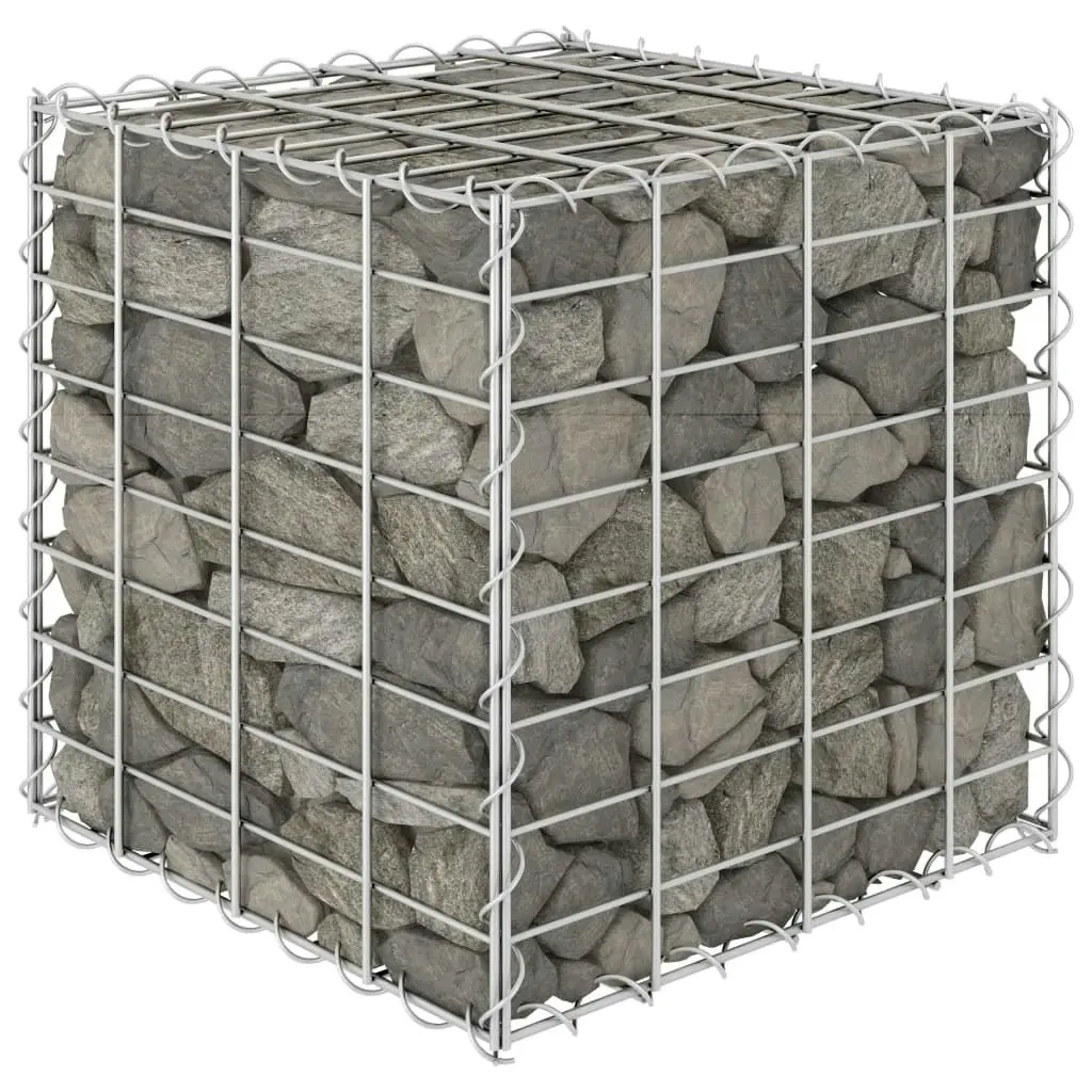 Cube Gabion Raised Bed Steel Wire 40x40x40 cm 145649