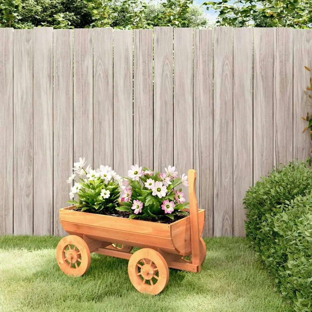 Decorative Wagon 70x43x54 cm Solid Wood Fir 364227