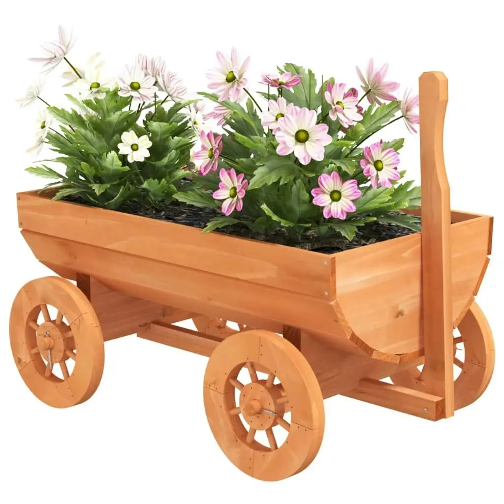 Decorative Wagon 70x43x54 cm Solid Wood Fir 364227