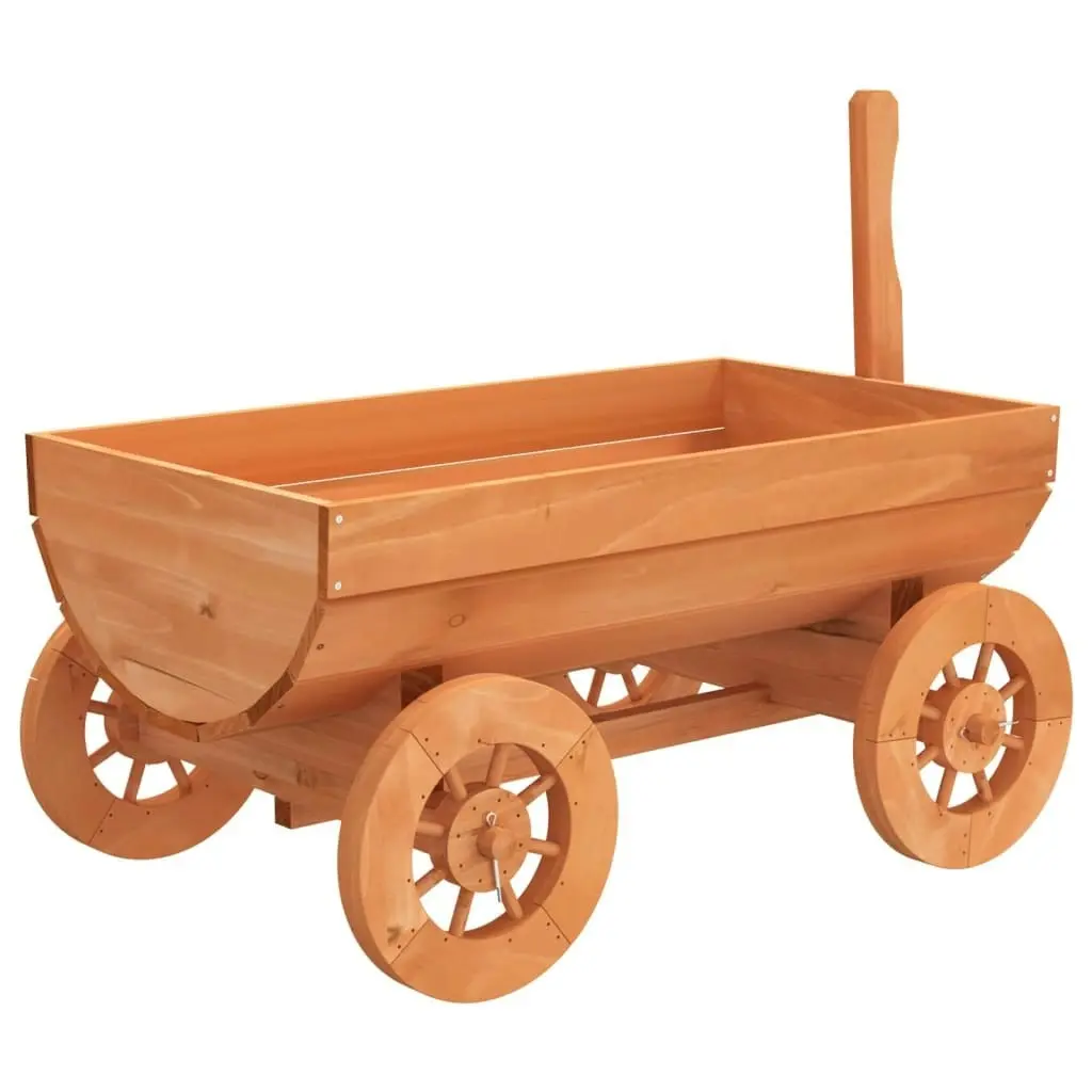 Decorative Wagon 70x43x54 cm Solid Wood Fir 364227