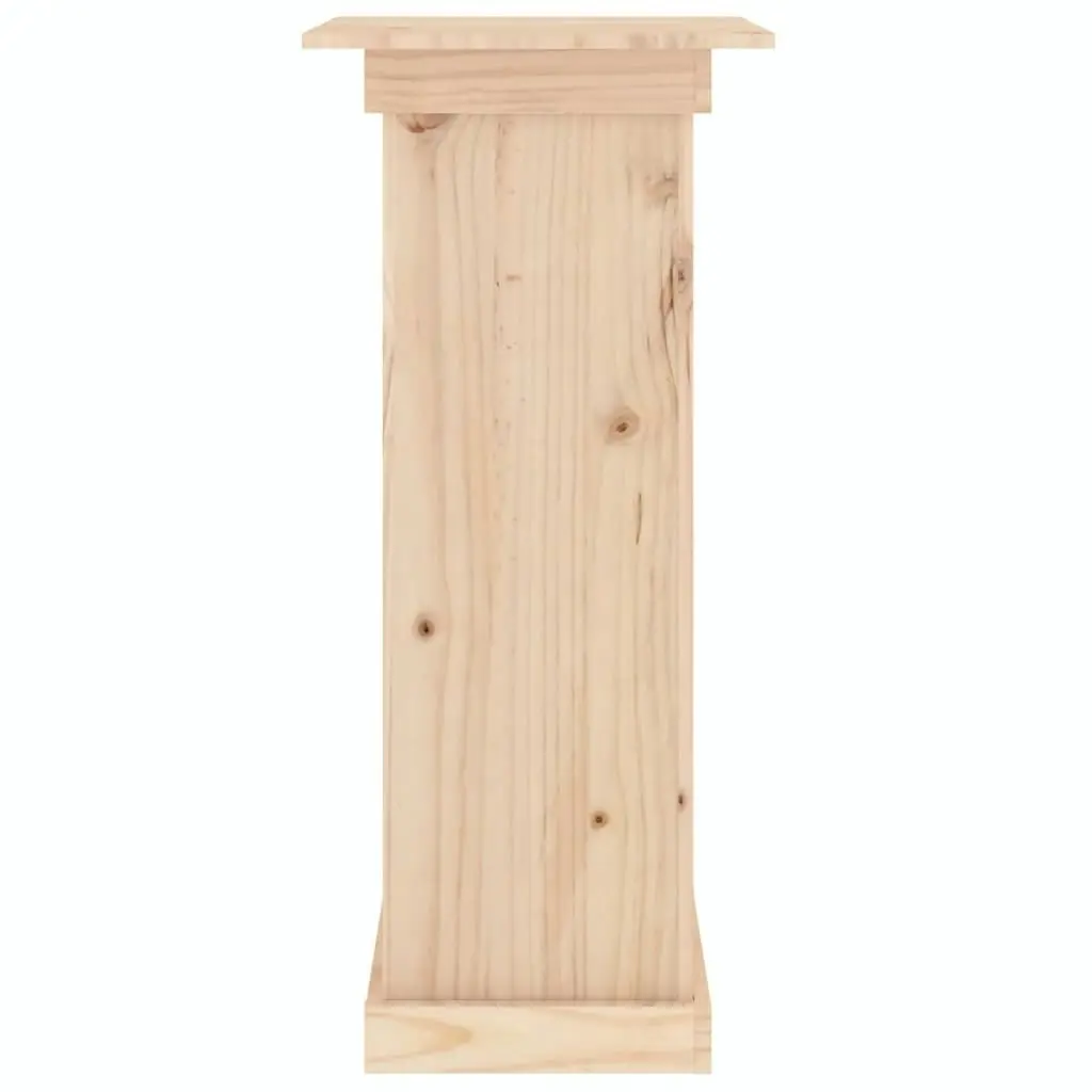 Flower Stand 40x40x90 cm Solid Wood Pine 823634