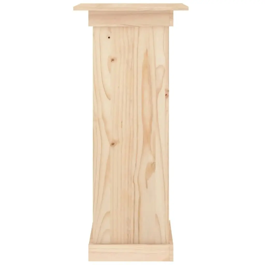 Flower Stand 40x40x90 cm Solid Wood Pine 823634