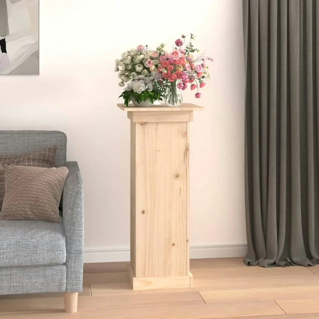 Flower Stand 40x40x90 cm Solid Wood Pine 823634