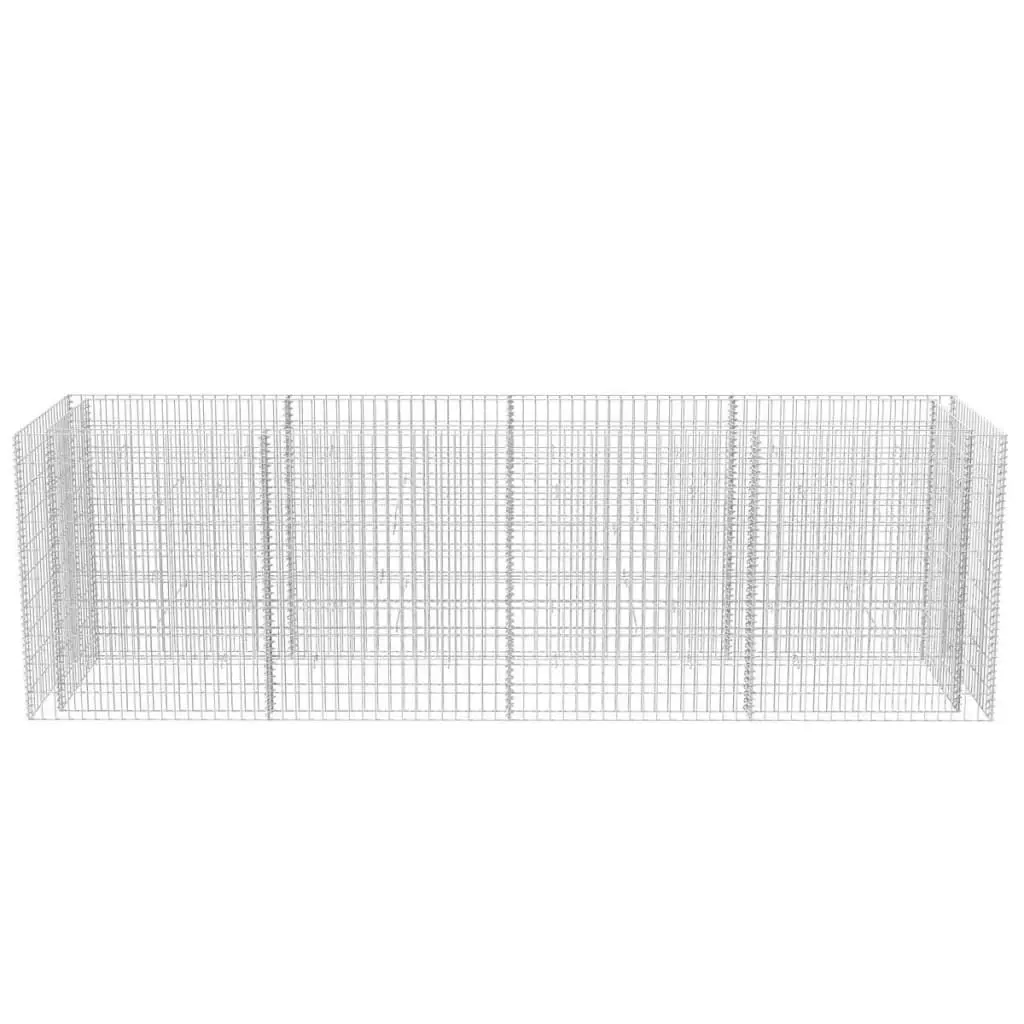 Gabion Raised Bed Steel 360x90x100 cm 142553