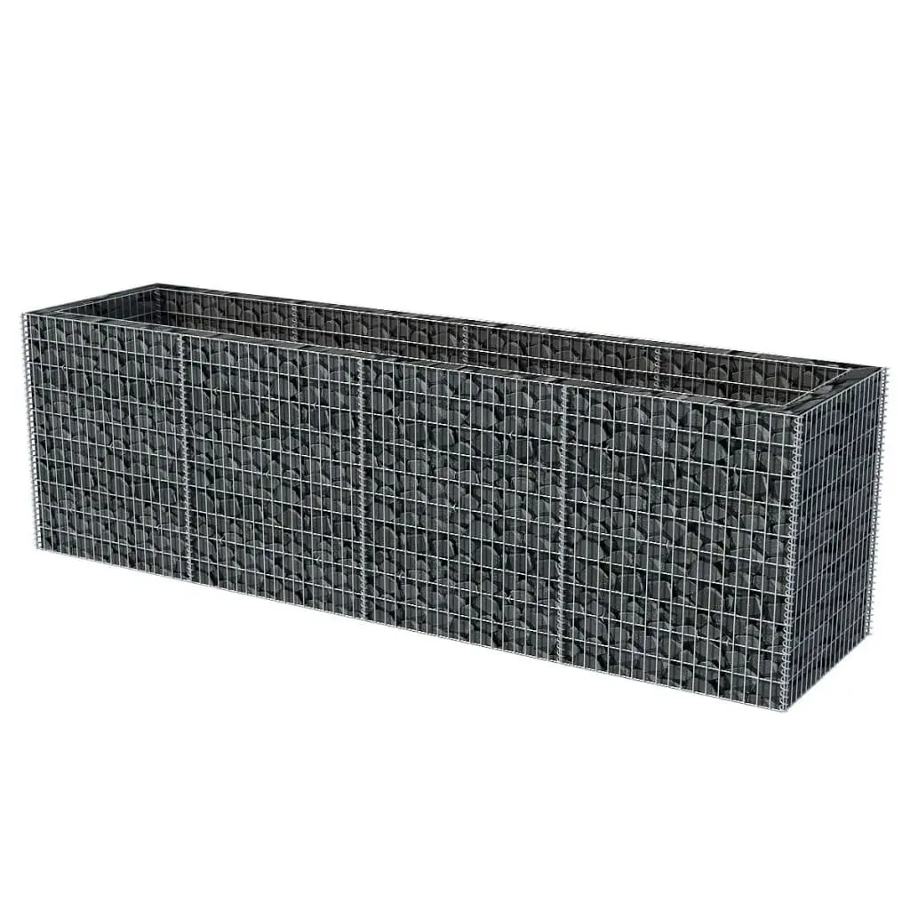 Gabion Raised Bed Steel 360x90x100 cm 142553