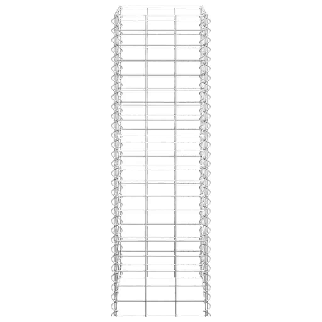 Gabion Raised Beds 3 pcs 30x30x100 cm Iron 151249