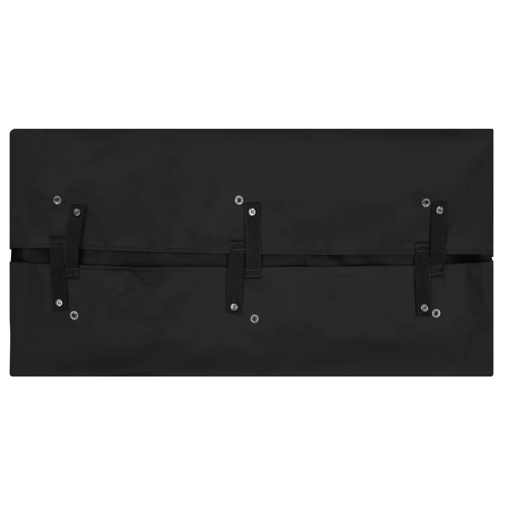 Garden Cart Liner Black 81x41x40 cm Fabric 92587