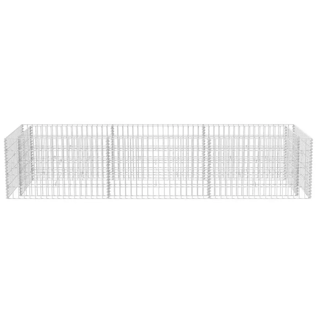 Gabion Raised Bed Steel 270x90x50 cm 142556