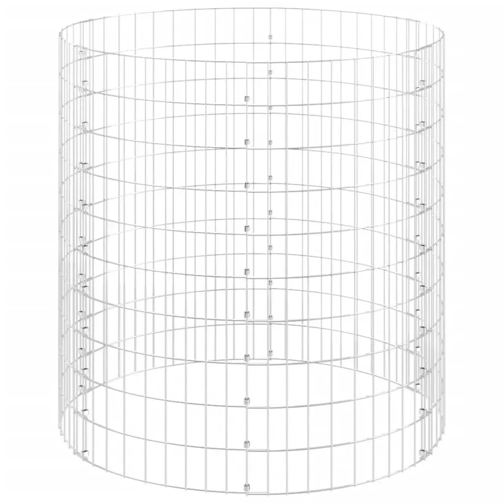 Garden Composter Ø100x100 cm Galvanised Steel 3115944