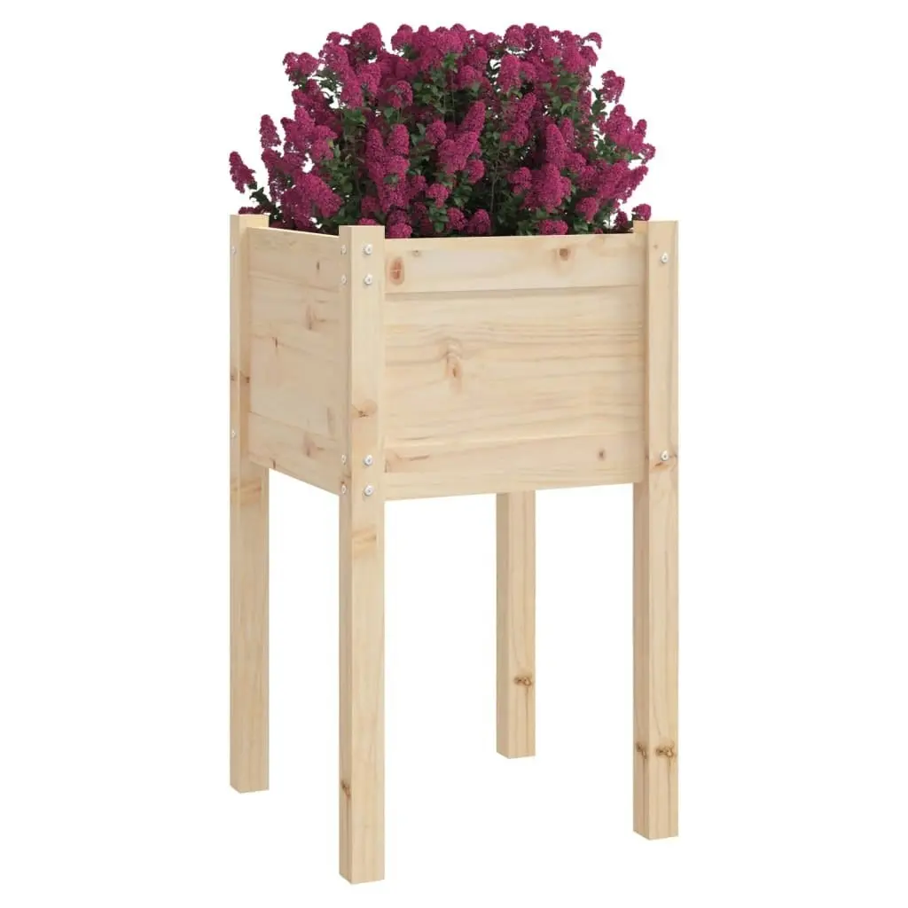 Garden Planter 40x40x70 cm Solid Pinewood 810789