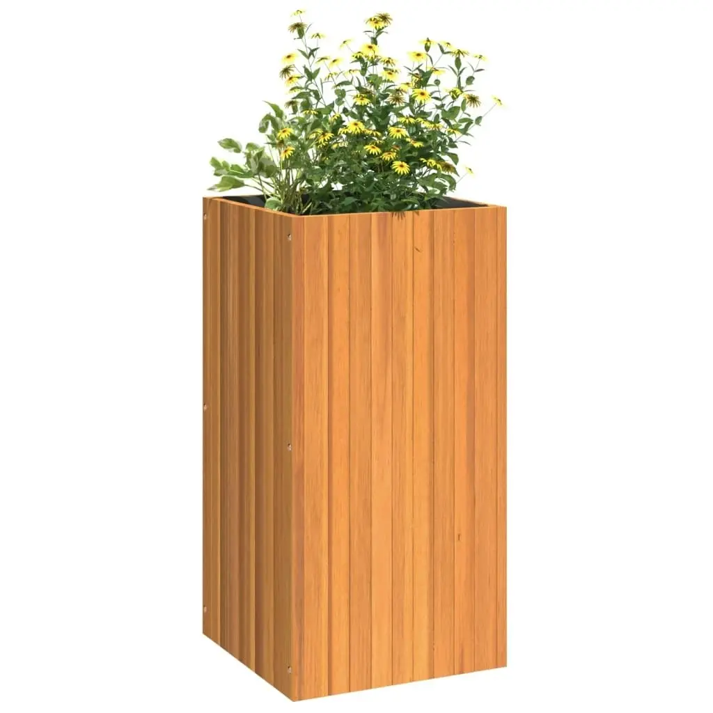 Garden Planter 45x45x90 cm Solid Wood Acacia 366504