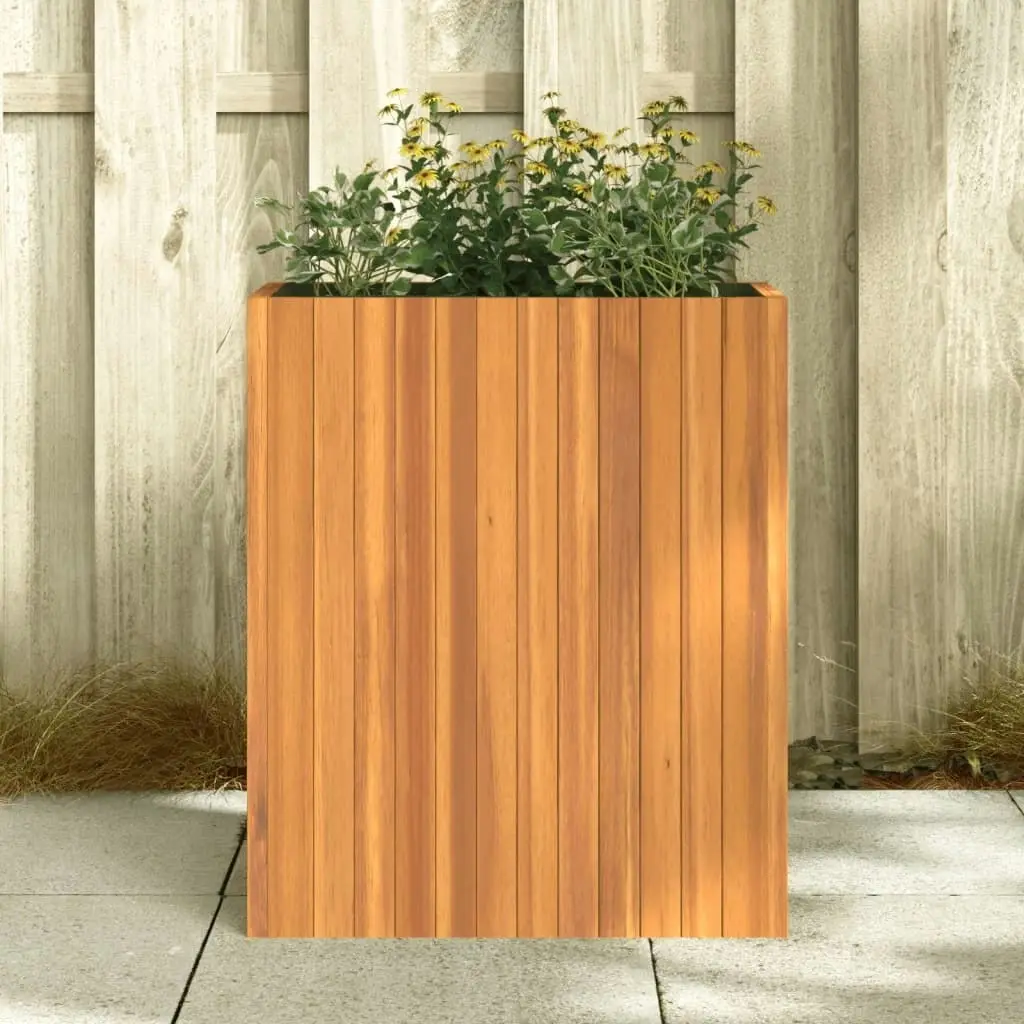 Garden Planter 59x27.5x70 cm Solid Wood Acacia 366506