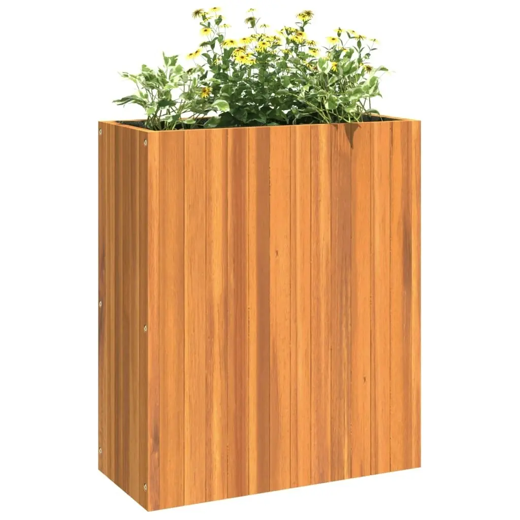 Garden Planter 59x27.5x70 cm Solid Wood Acacia 366506