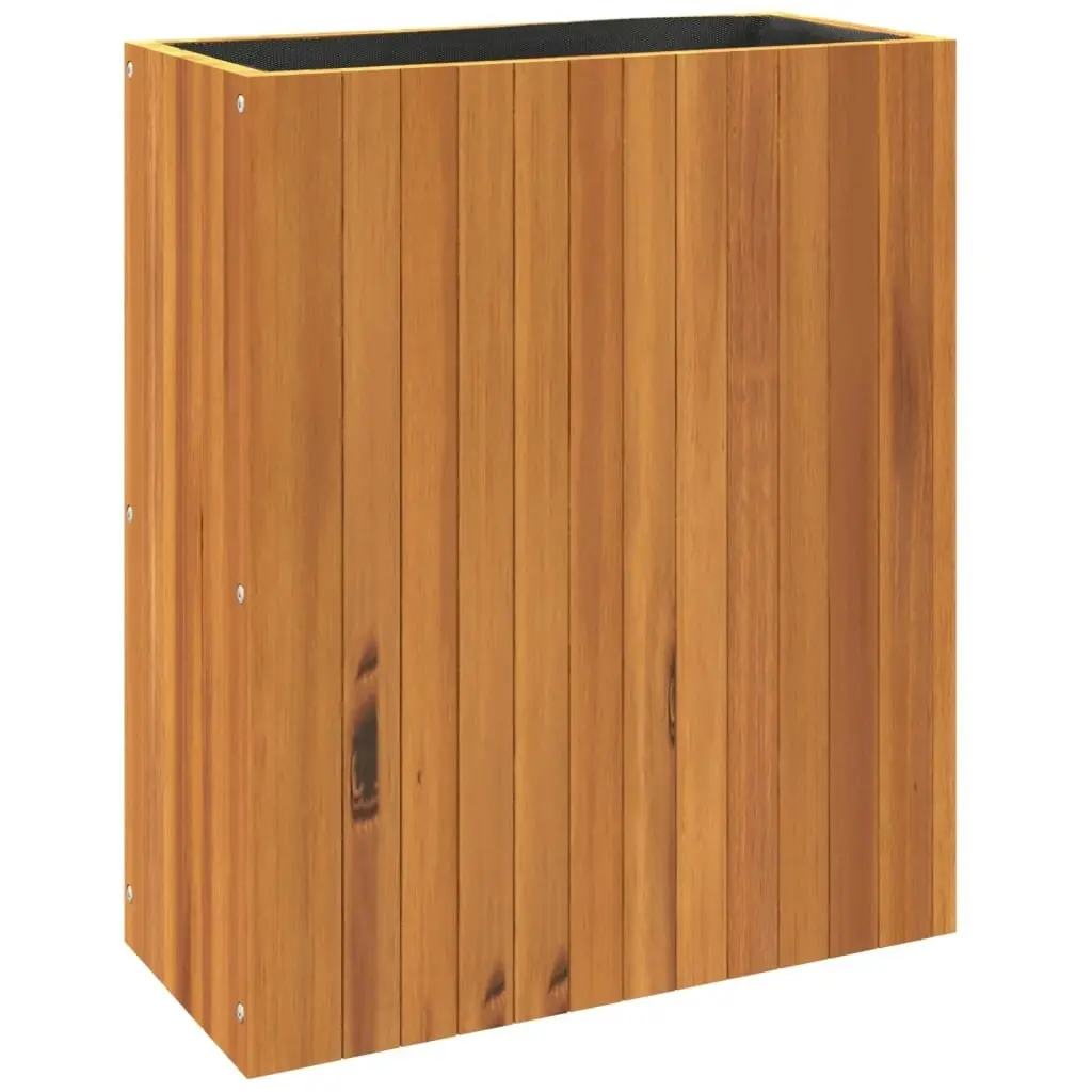 Garden Planter 59x27.5x70 cm Solid Wood Acacia 366506