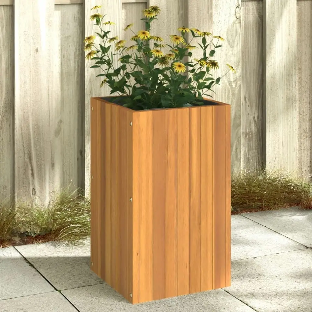 Garden Planter 35x35x60 cm Solid Wood Acacia 366503