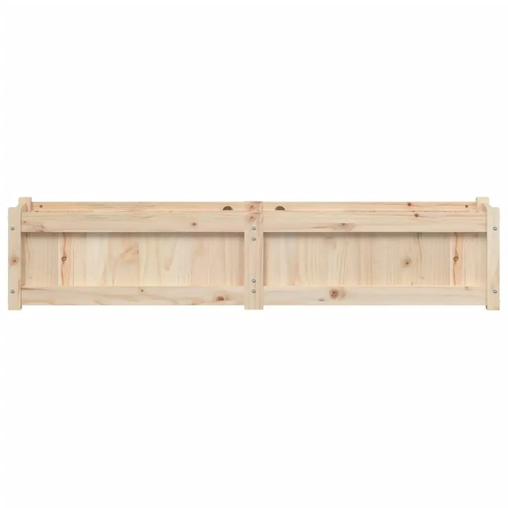 Garden Planter 150x31x31 cm Solid Wood Pine 837474