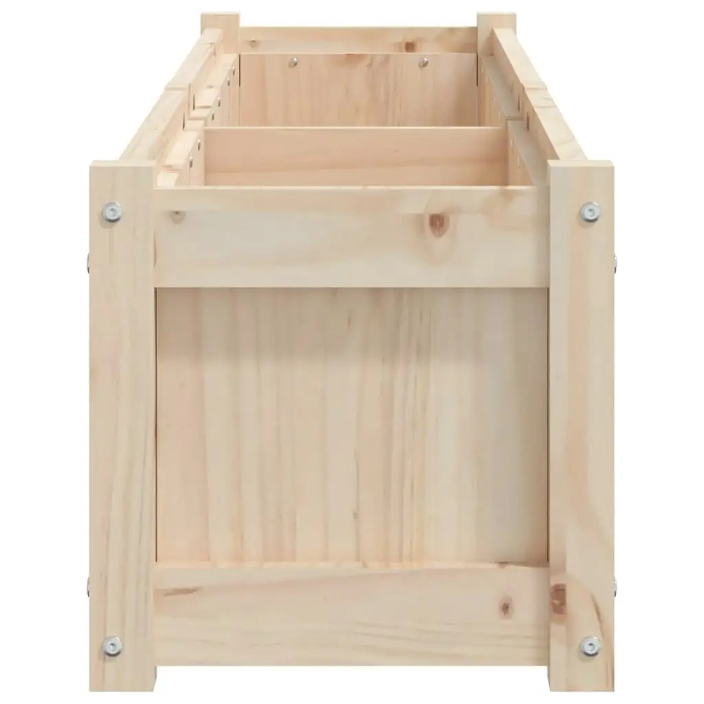 Garden Planter 150x31x31 cm Solid Wood Pine 837474