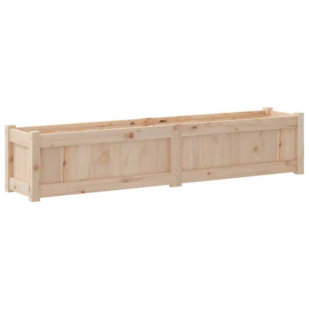 Garden Planter 150x31x31 cm Solid Wood Pine 837474