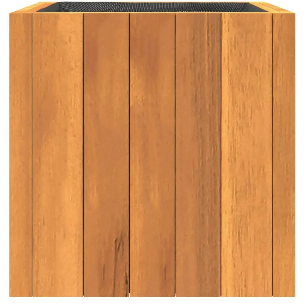 Garden Planter 25x25x25 cm Solid Wood Acacia 366500