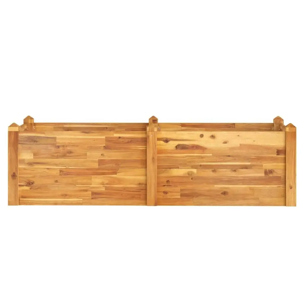 Garden Raised Bed 160x60x44 cm Solid Wood Acacia 363448