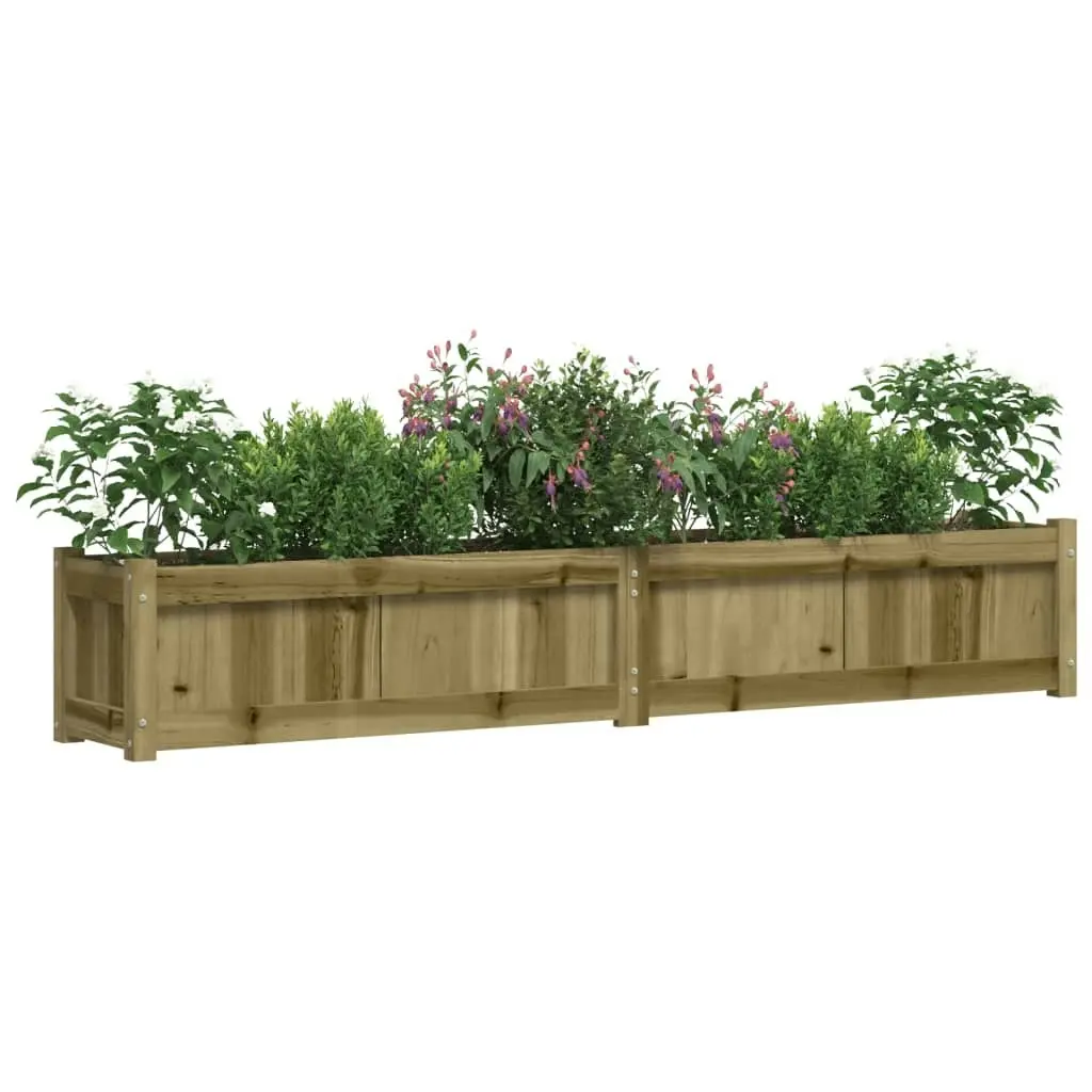 Garden Planters 2 pcs Impregnated Wood Pine 837503