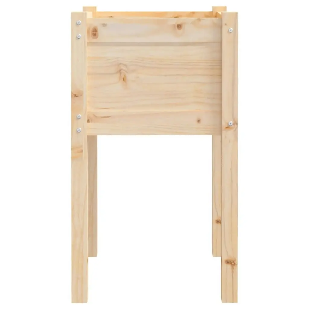 Garden Planters 2 pcs 40x40x70 cm Solid Pinewood 810790