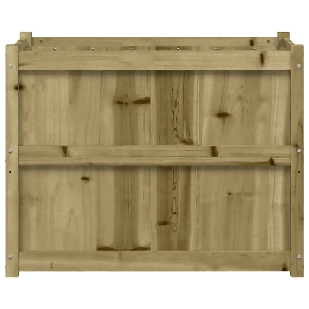 Garden Planter 90x50x70 cm Impregnated Wood Pine 837473