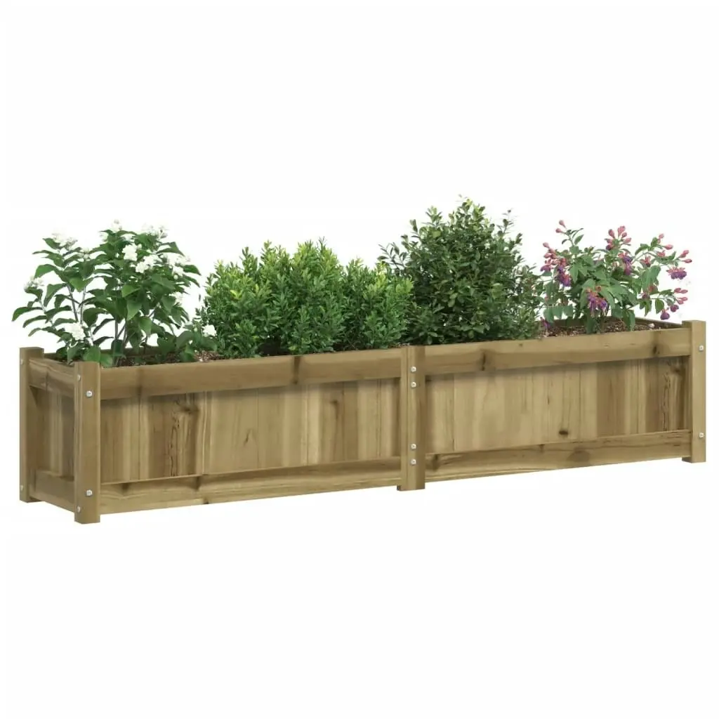 Garden Planters 2 pcs Impregnated Wood Pine 837483