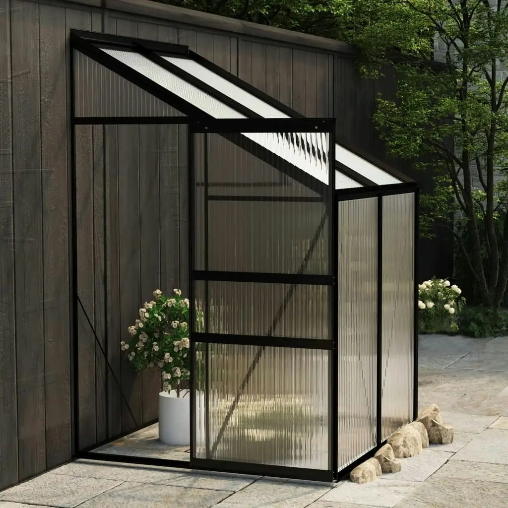 Greenhouse Anthracite Aluminium 2.7 mÂ³ 312049