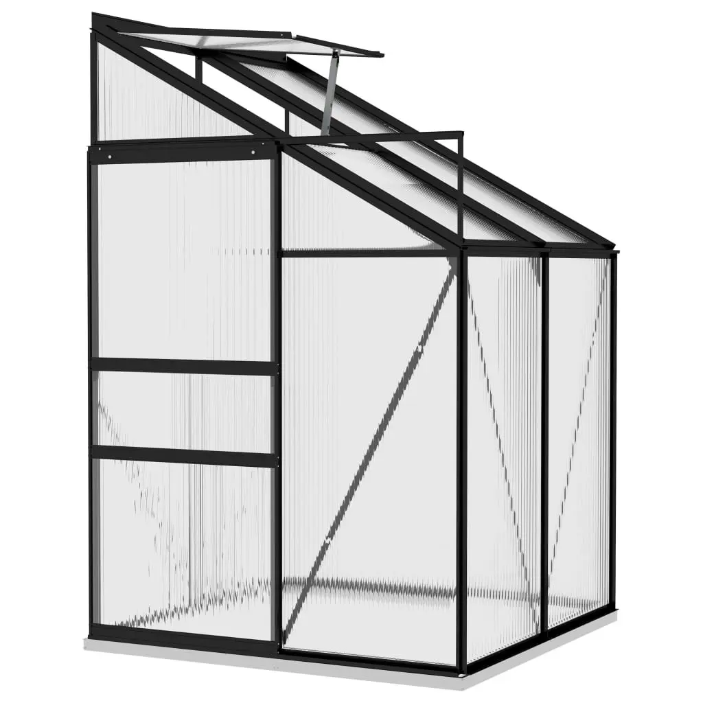 Greenhouse Anthracite Aluminium 2.7 mÂ³ 312049