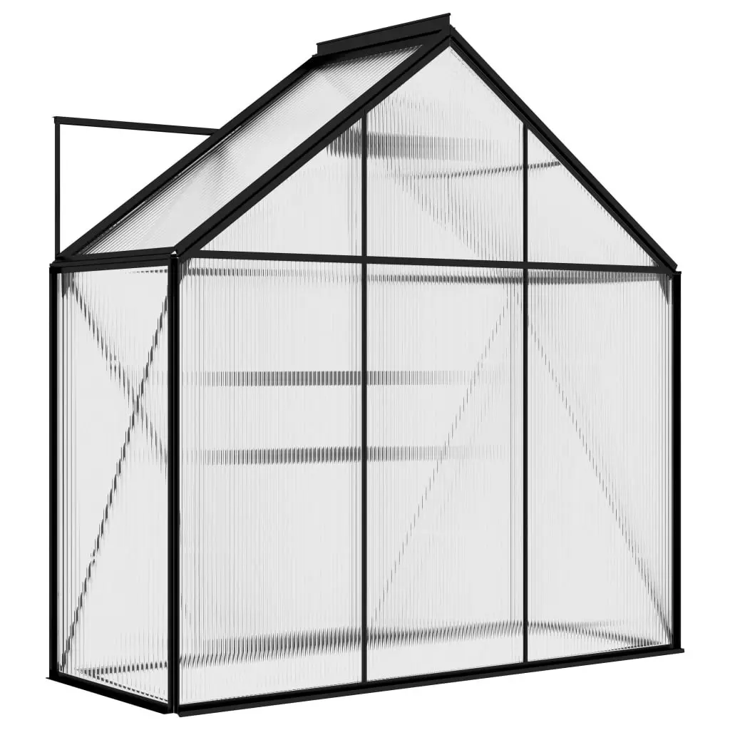 Greenhouse Anthracite Aluminium 1.33 mÂ² 312056