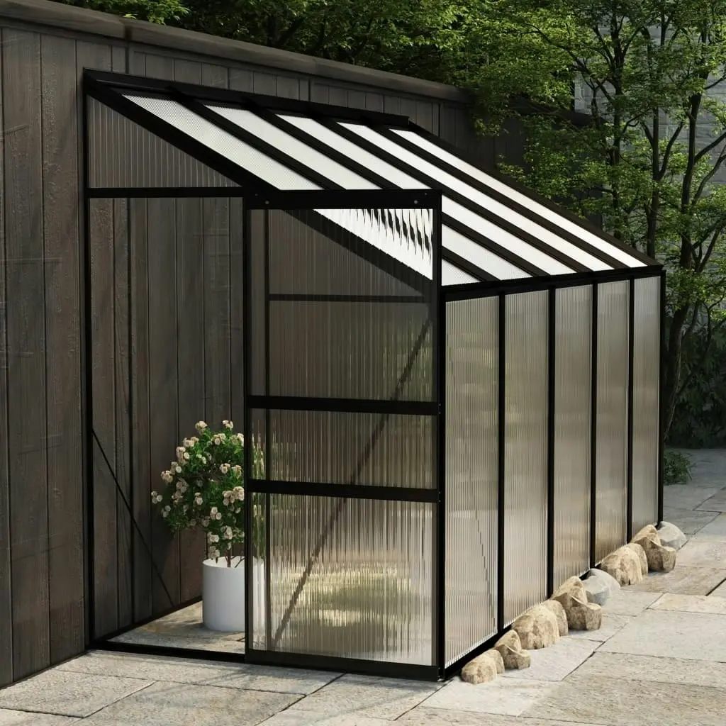 Greenhouse Anthracite Aluminium 6.23 mÂ³ 312046