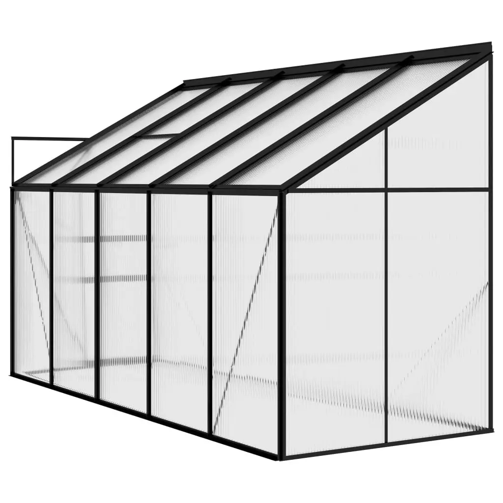 Greenhouse Anthracite Aluminium 6.23 mÂ³ 312046