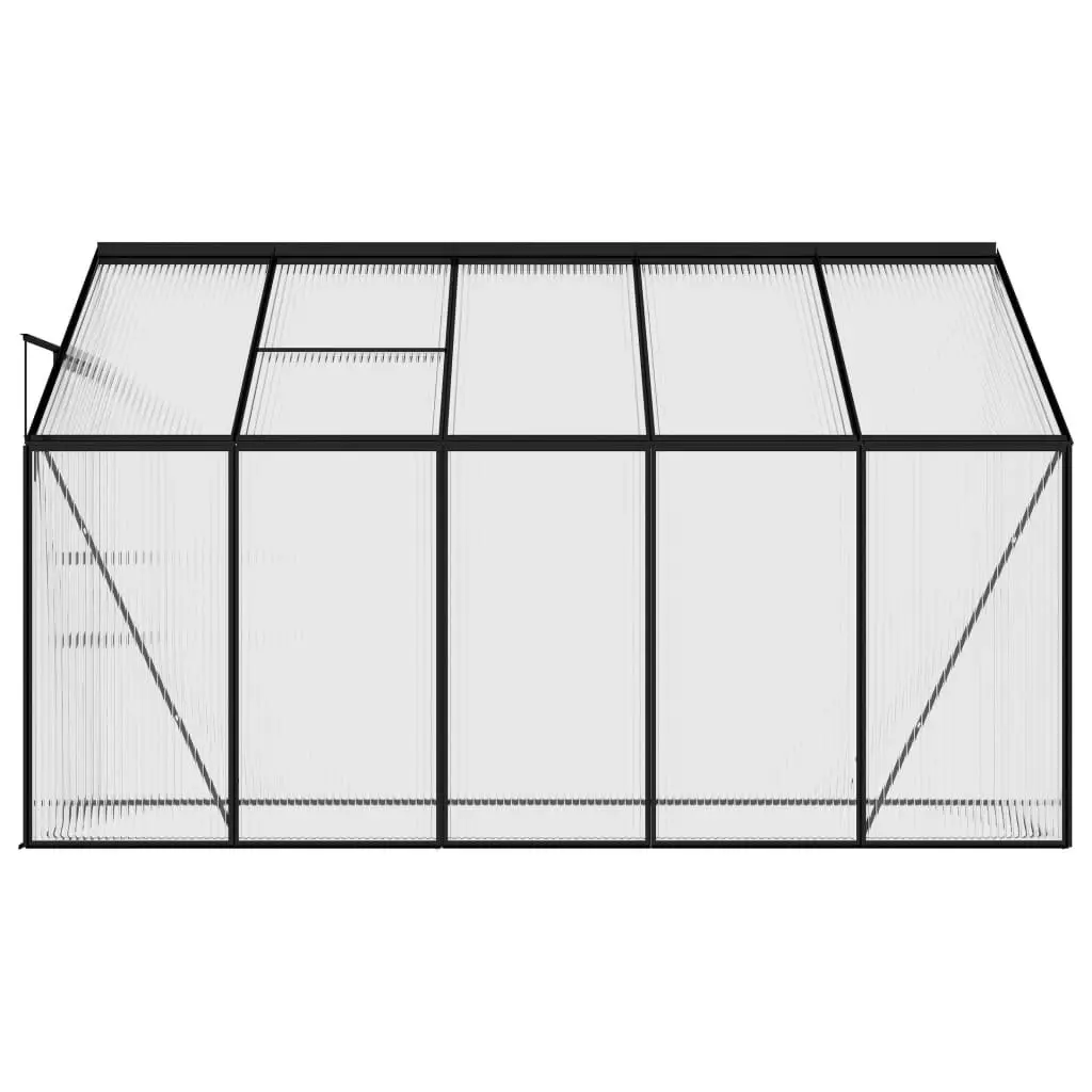 Greenhouse Anthracite Aluminium 6.23 mÂ³ 312046