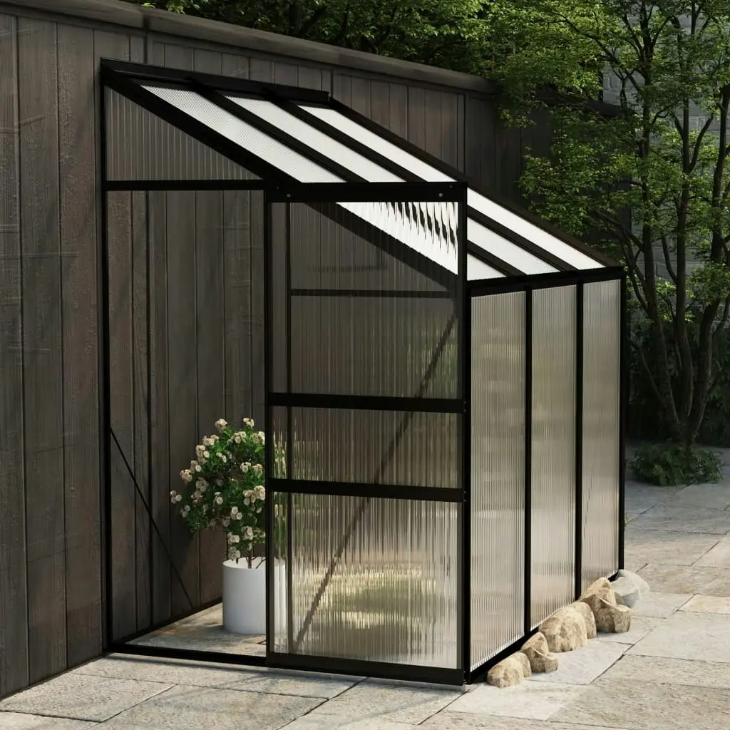 Greenhouse Anthracite Aluminium 3.97 mÂ³ 312050